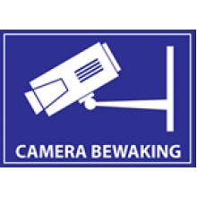 Sticker 'Camera Bewaking'